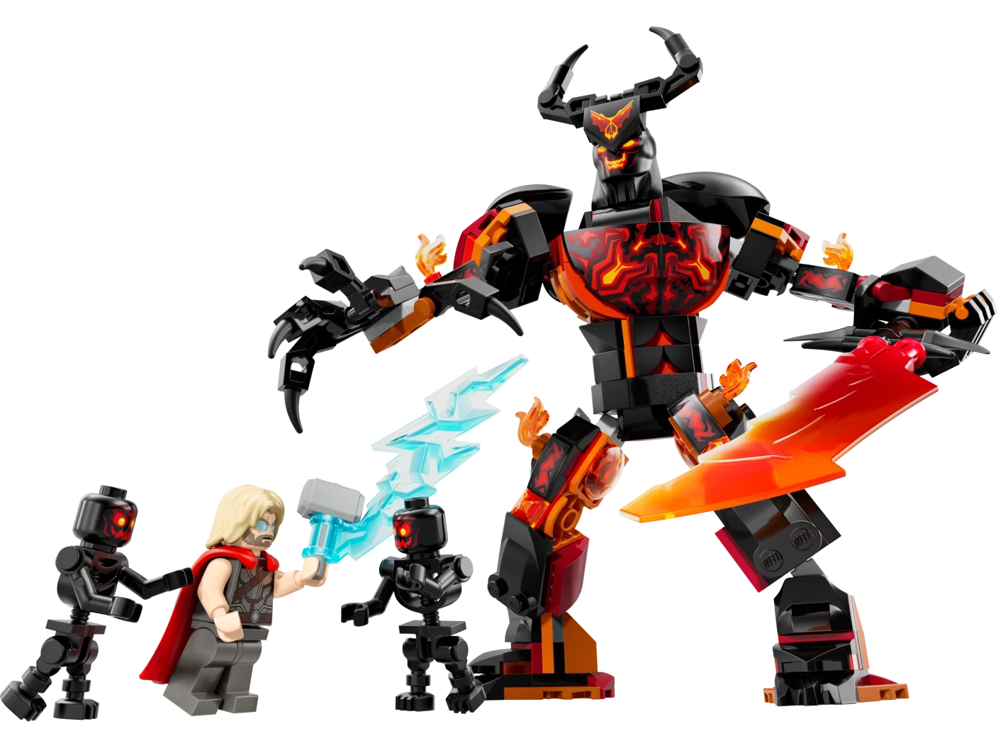 Thor vs. Surtur bouwfiguur