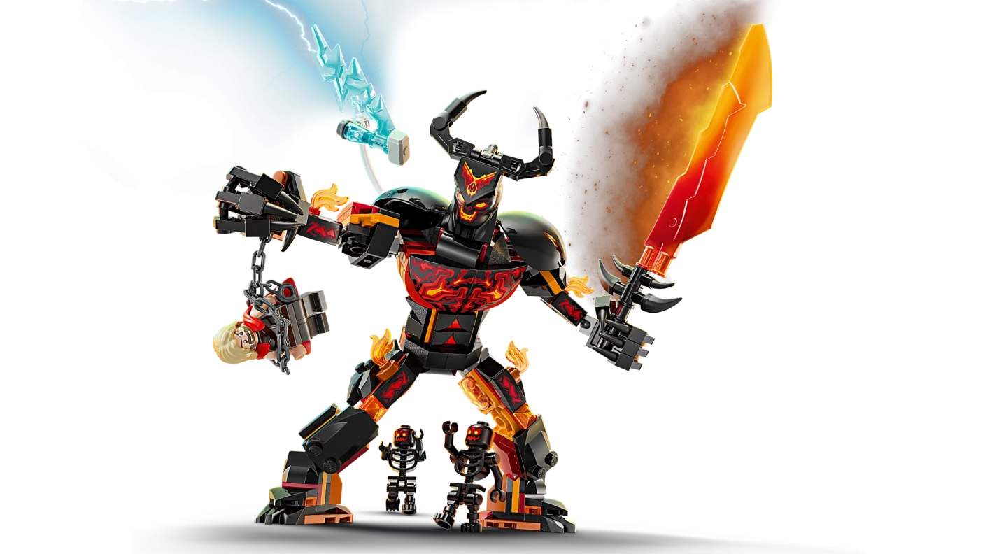 Thor vs. Surtur bouwfiguur