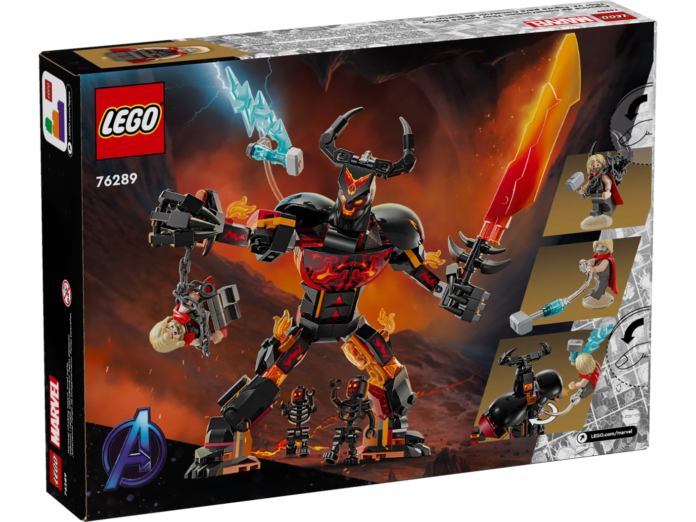 Thor vs. Surtur bouwfiguur
