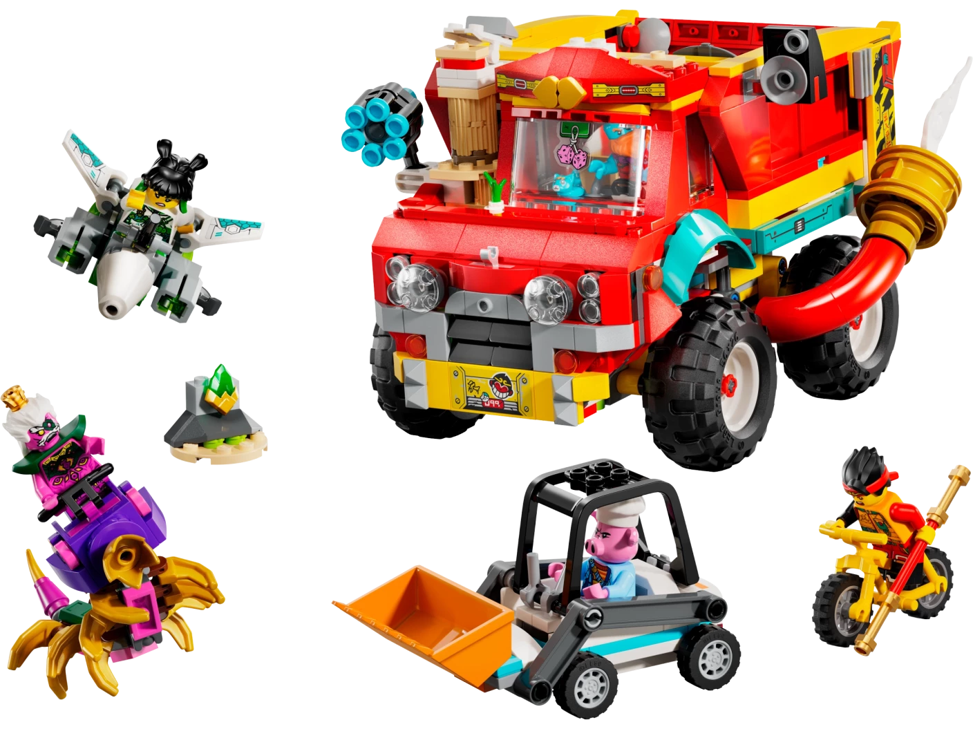 Monkie Kids teamtruck