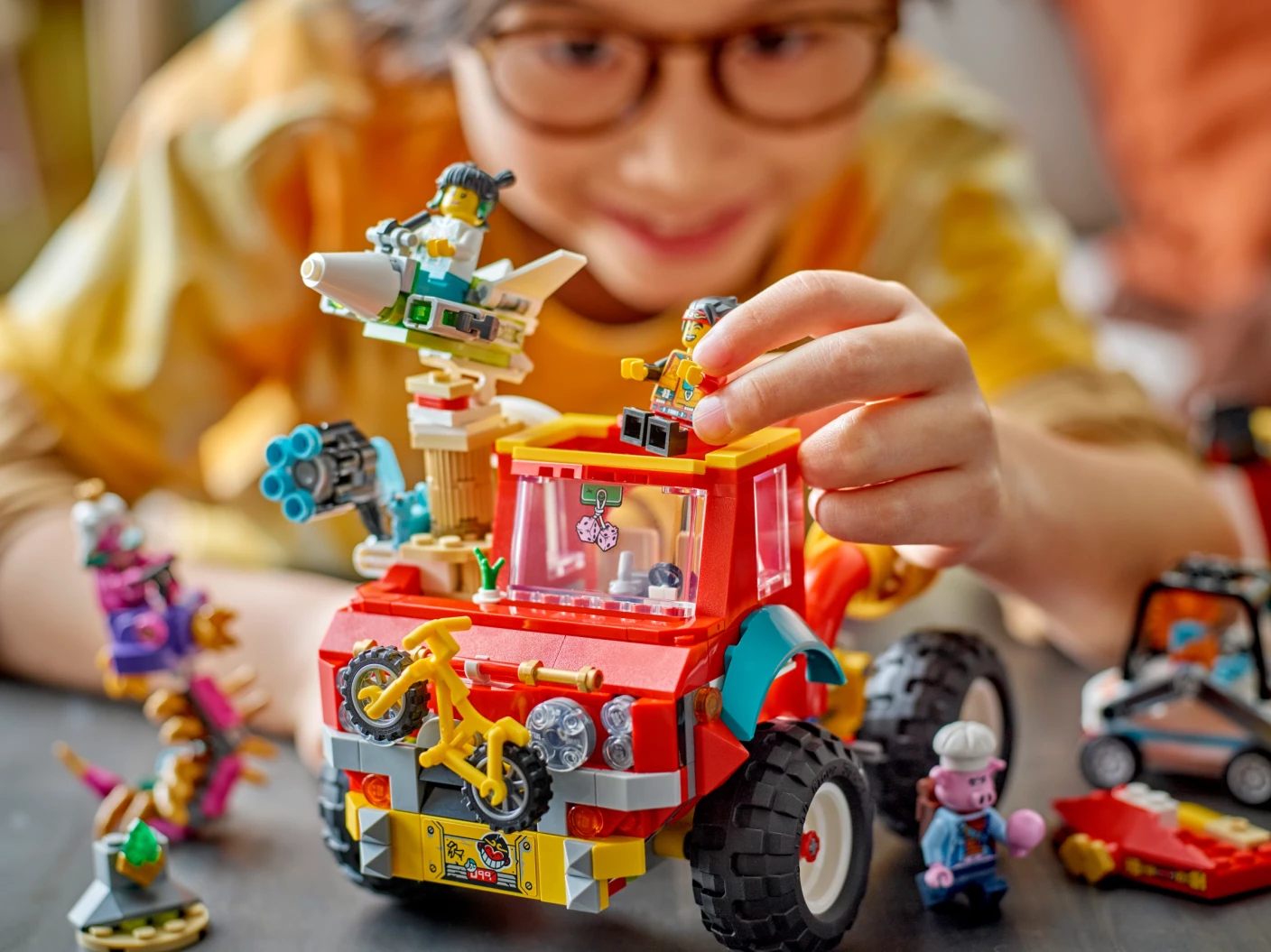 Monkie Kids teamtruck