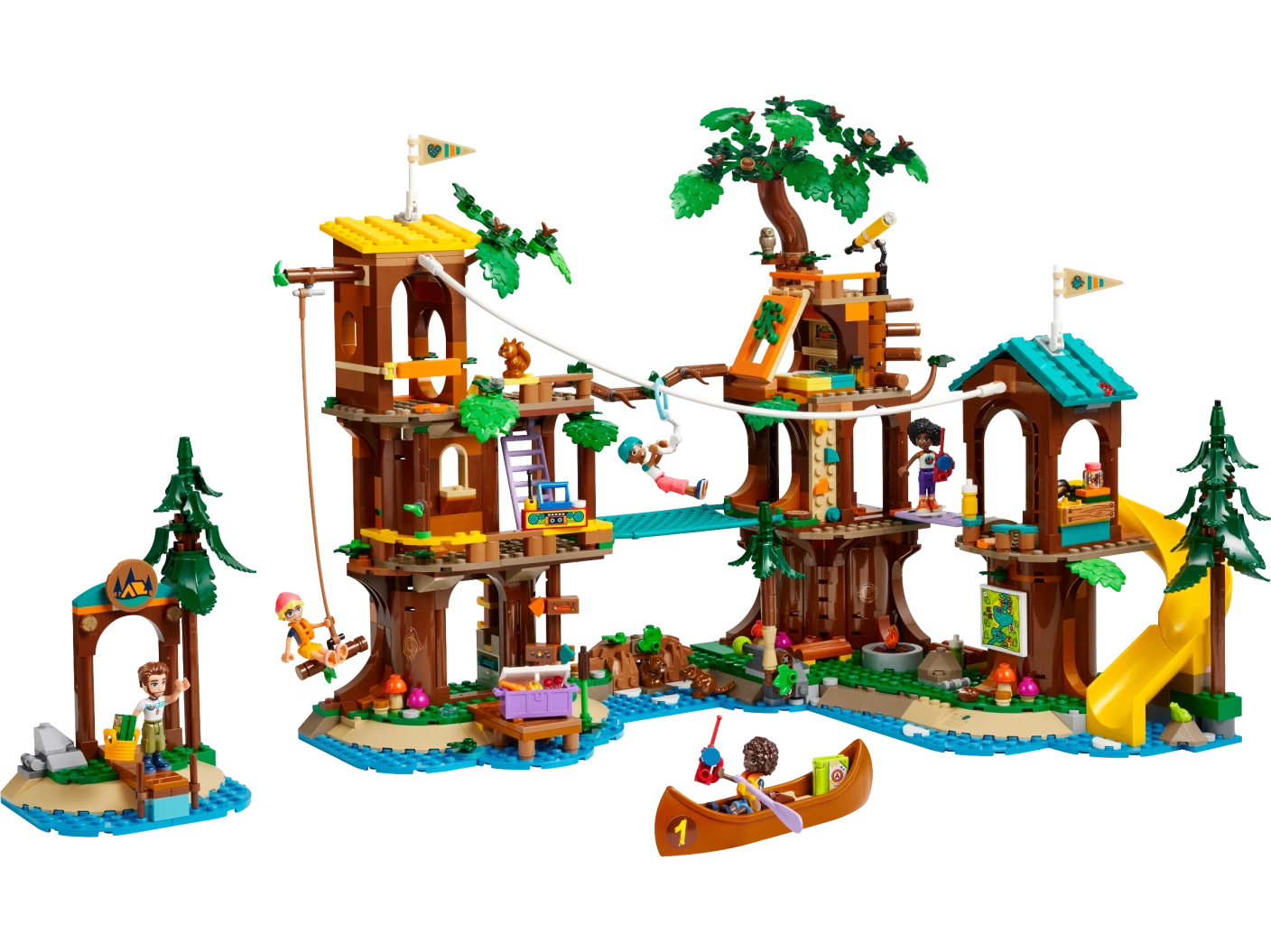 Avonturenkamp boomhut