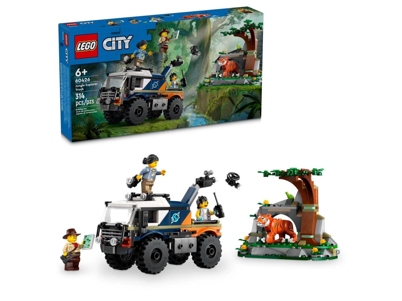 Jungleonderzoekers: offroad truck
