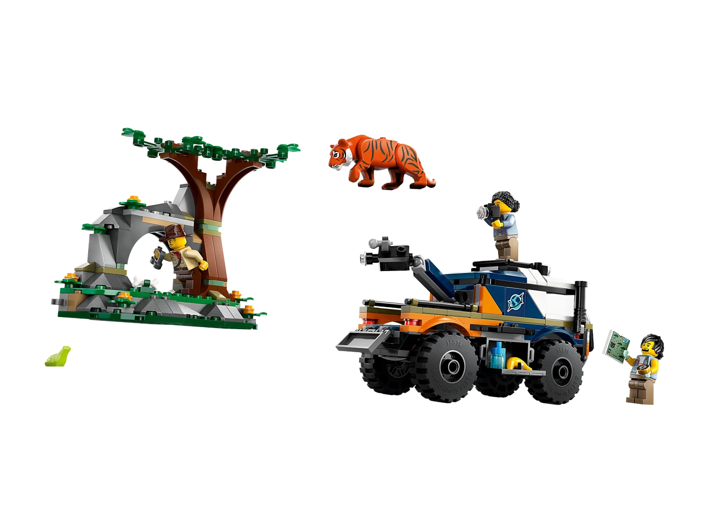 Jungleonderzoekers: offroad truck