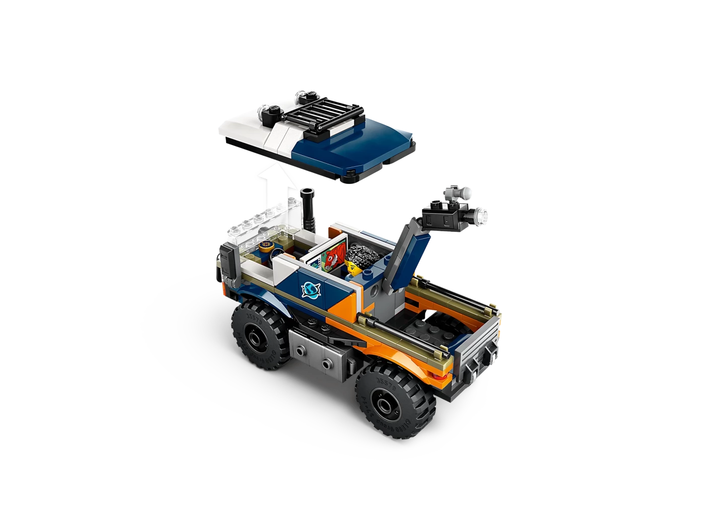 Jungleonderzoekers: offroad truck