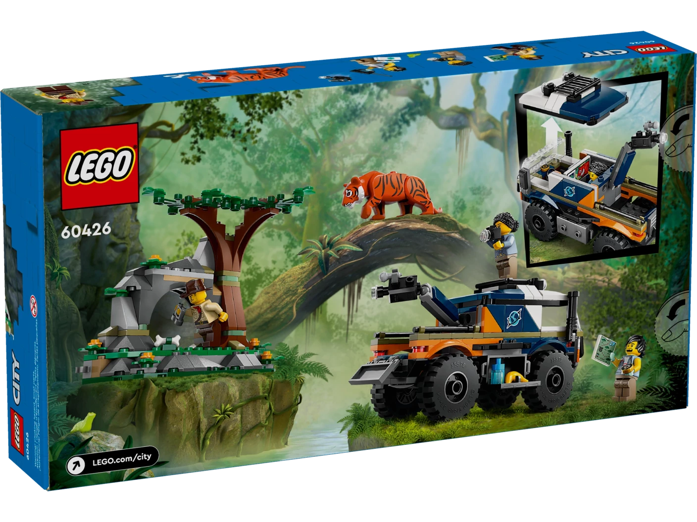 Jungleonderzoekers: offroad truck