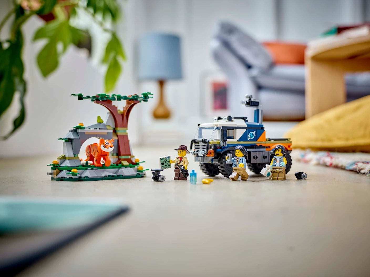 Jungleonderzoekers: offroad truck