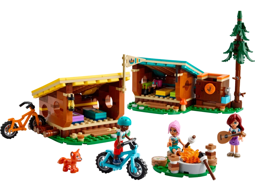 Avonturenkamp knusse boshutten