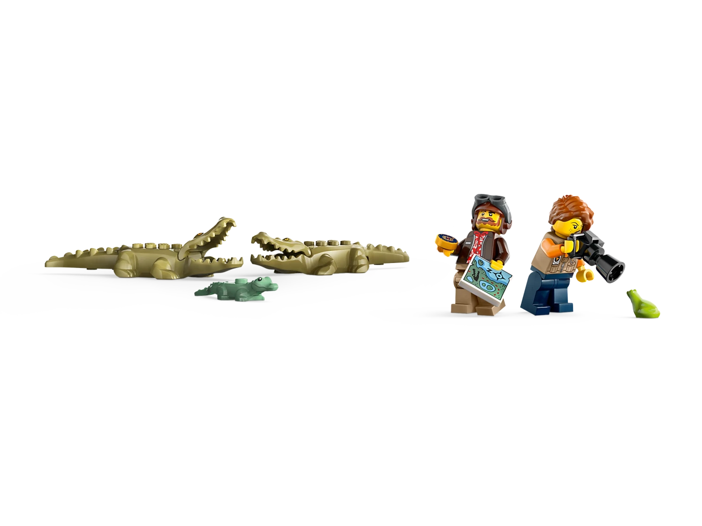 Jungleonderzoekers: watervliegtuig