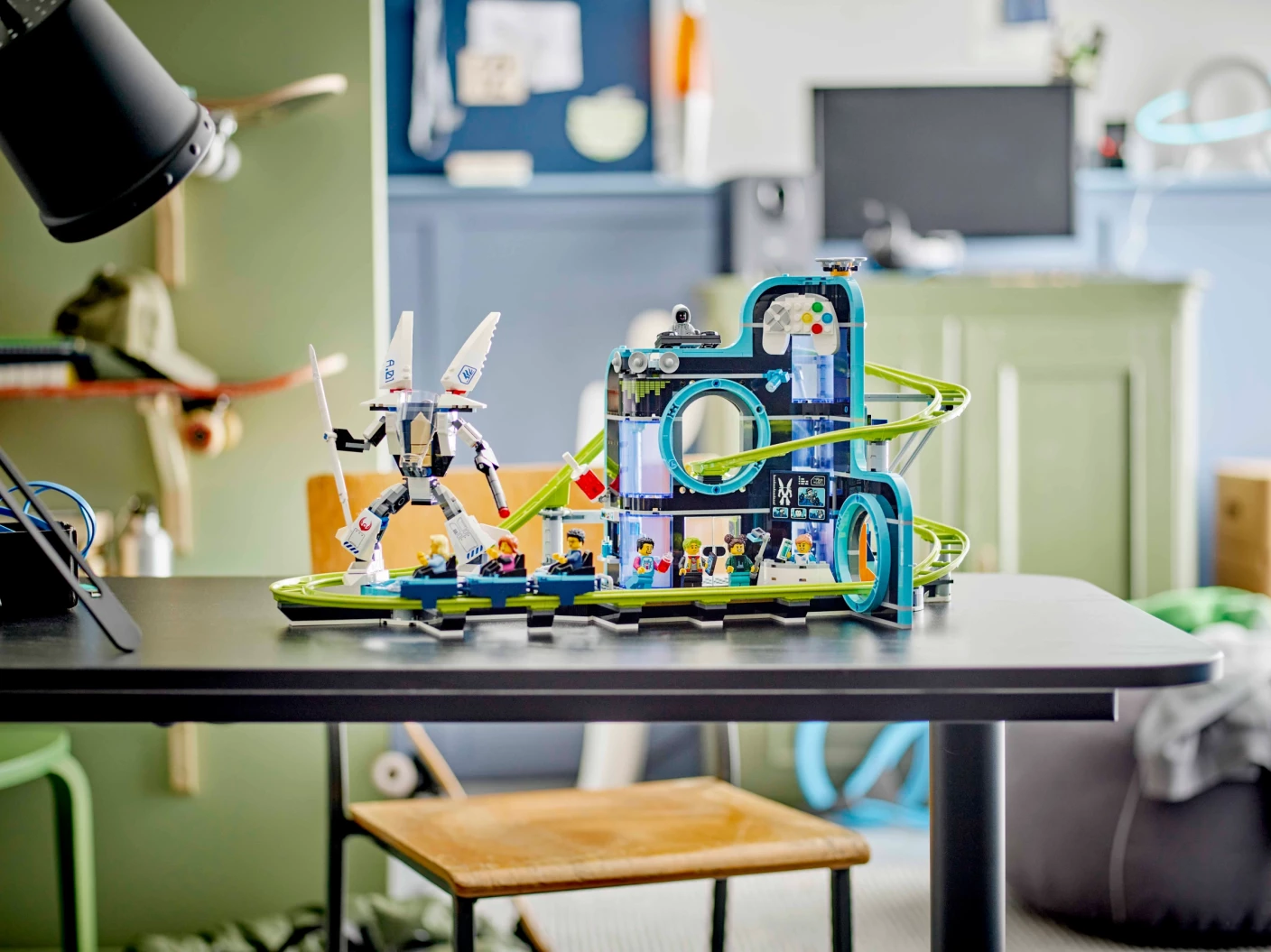 Achtbaan in Robotwereld