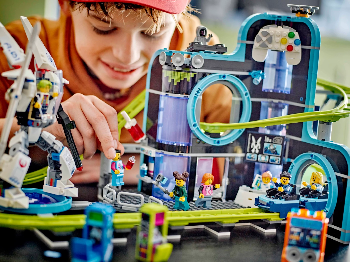 Achtbaan in Robotwereld