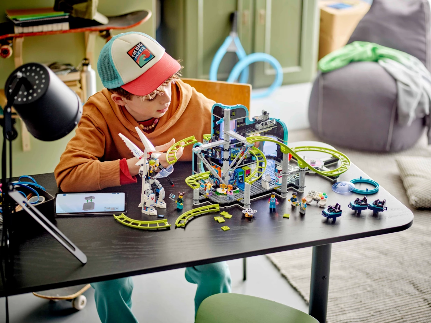 Achtbaan in Robotwereld