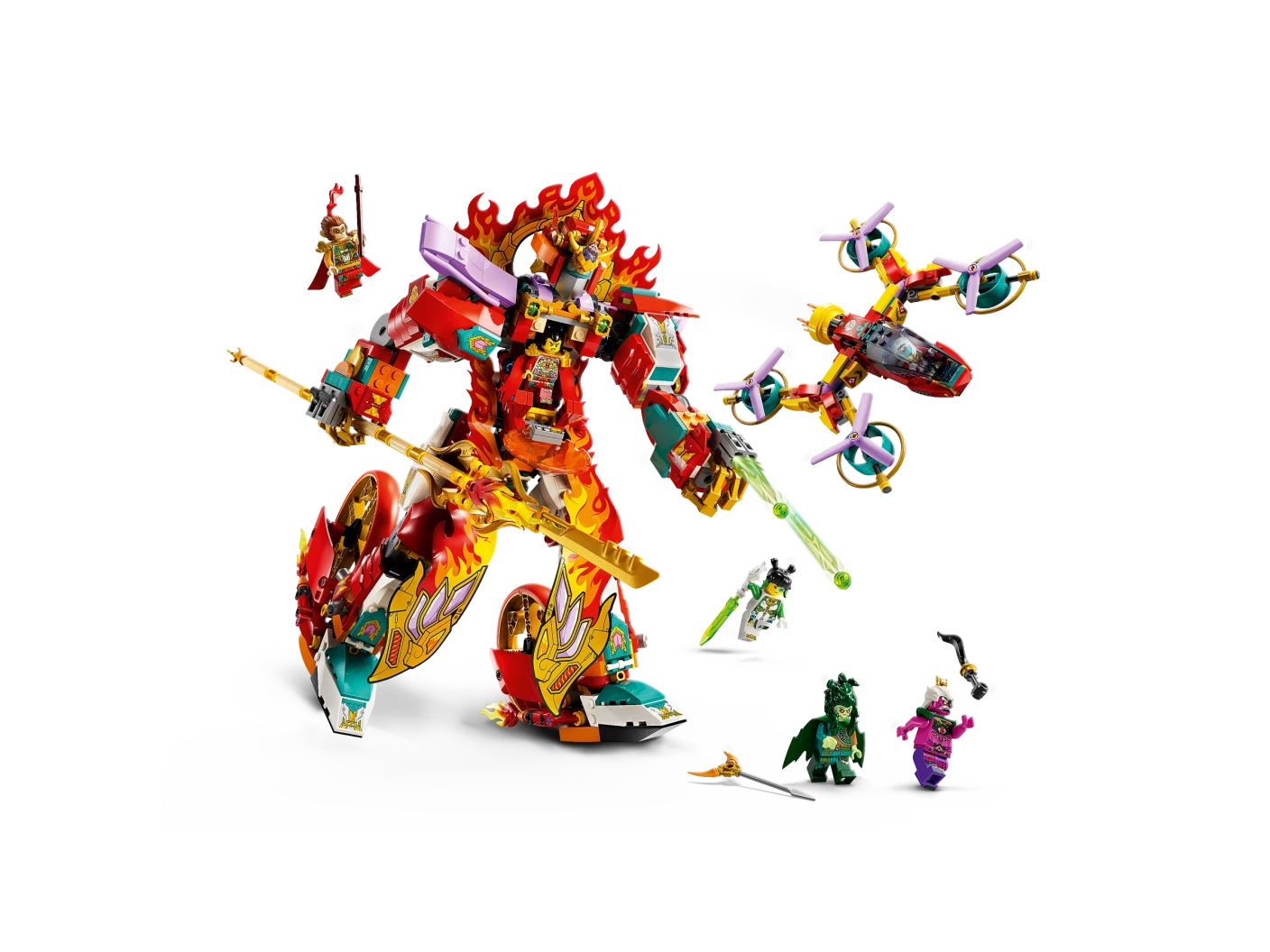 Nezha's vuurringmecha