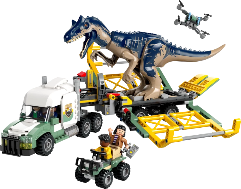 Dinosaurusmissies: Allosaurus transporttruck