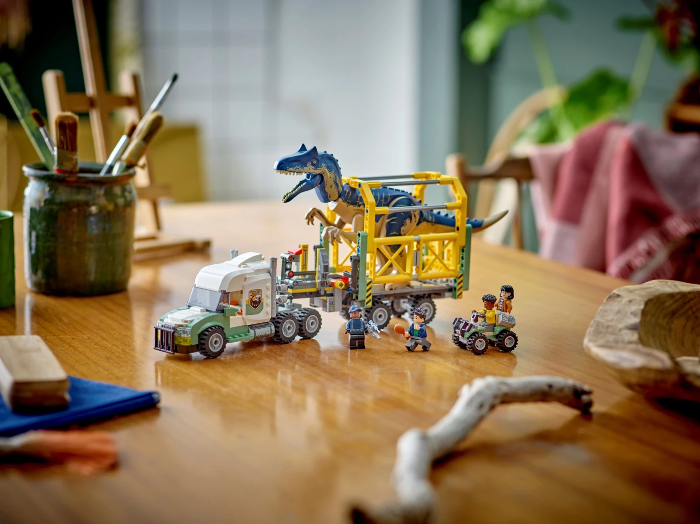 Dinosaurusmissies: Allosaurus transporttruck