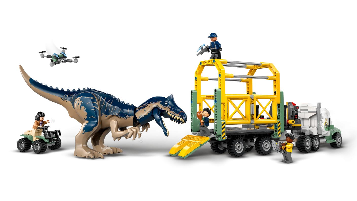Dinosaurusmissies: Allosaurus transporttruck