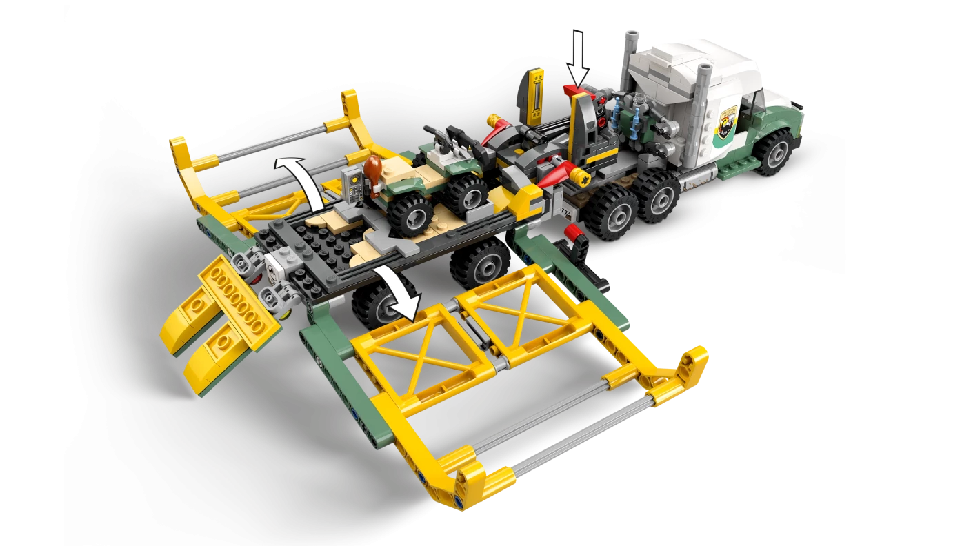 Dinosaurusmissies: Allosaurus transporttruck