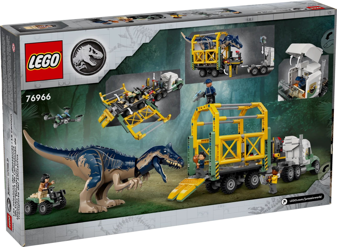 Dinosaurusmissies: Allosaurus transporttruck