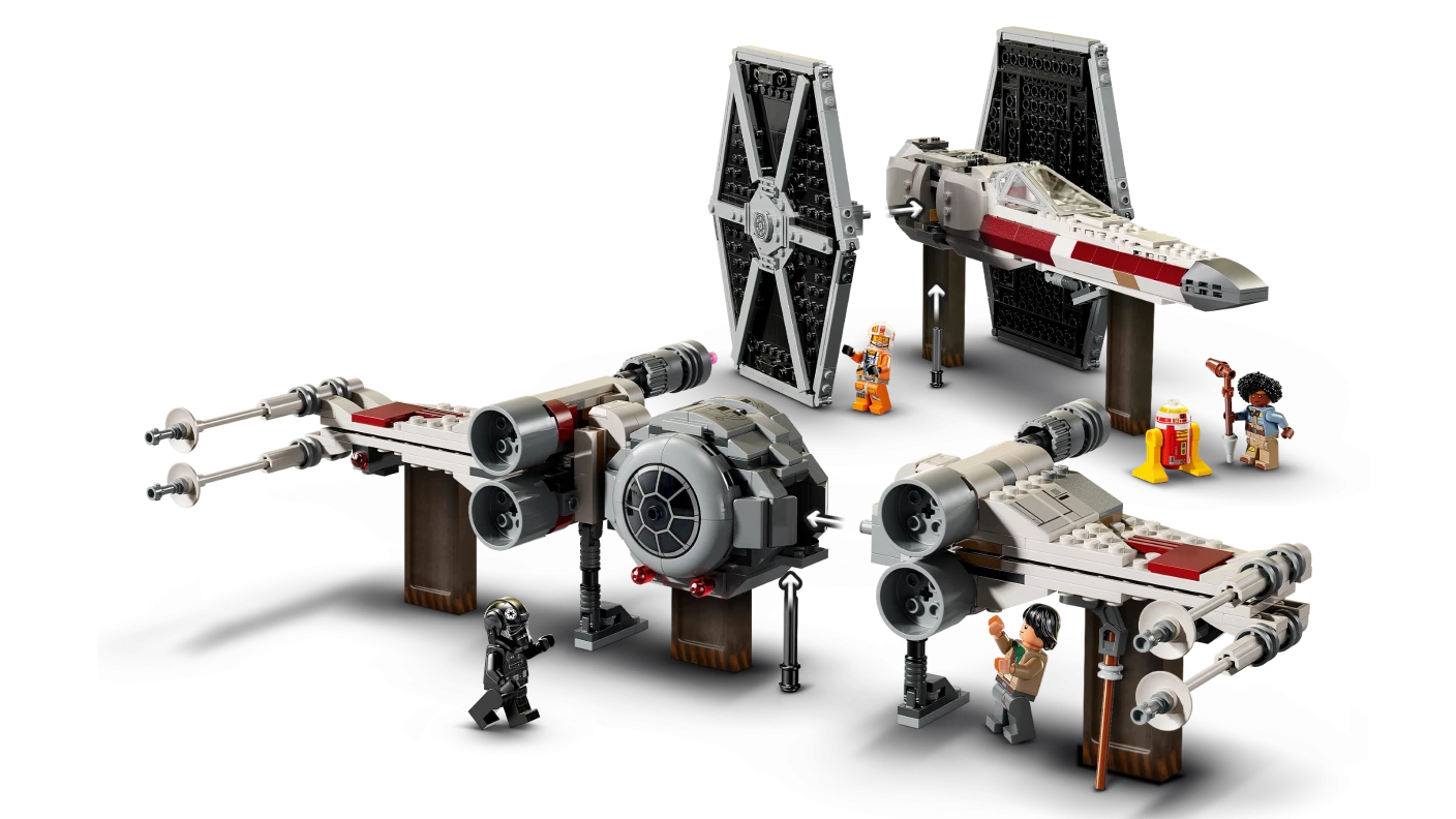 TIE Fighter en X-wing combi
