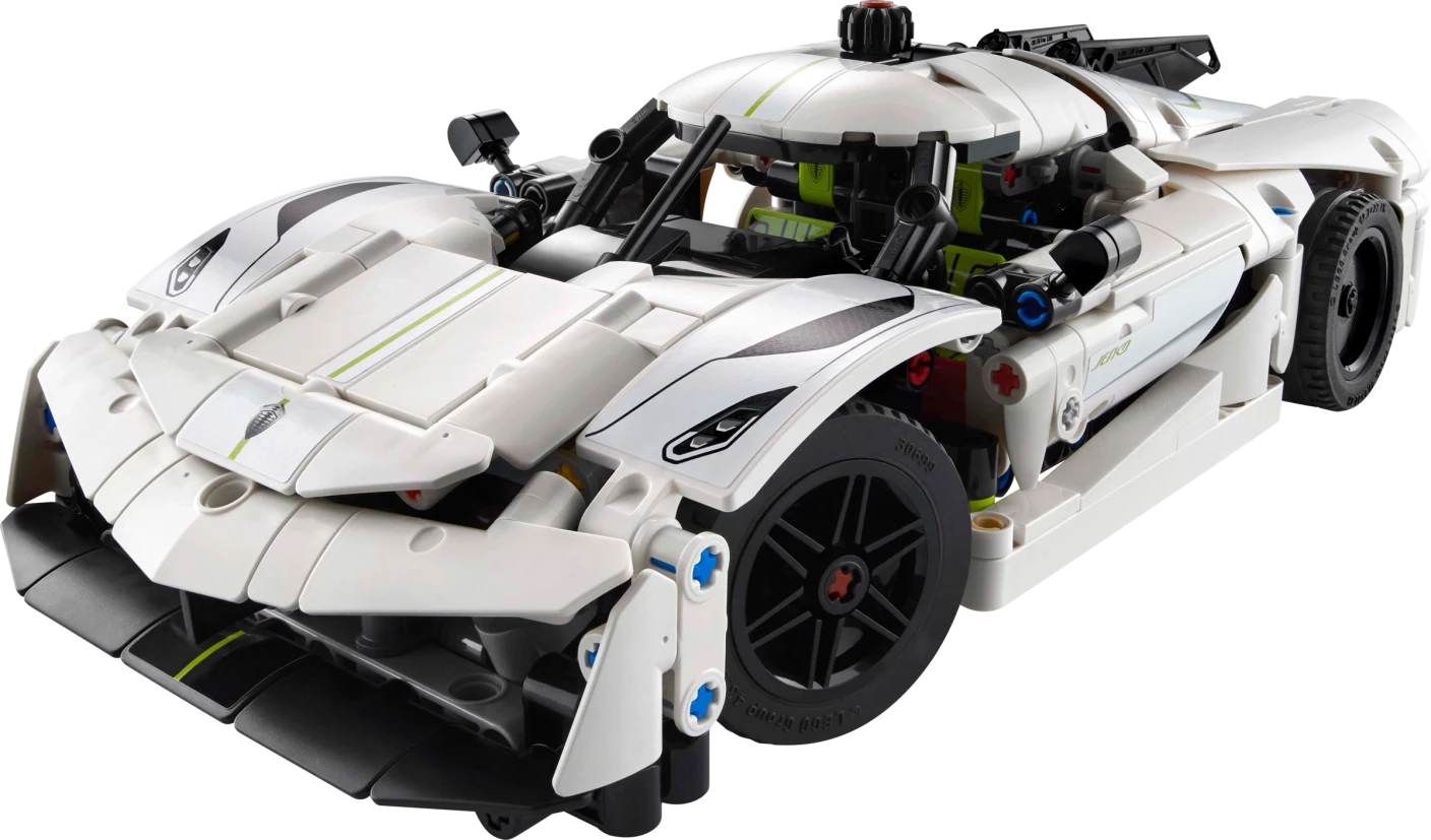 Koenigsegg Jesko Absolut witte hypercar