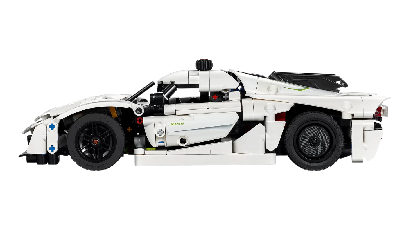 Koenigsegg Jesko Absolut witte hypercar