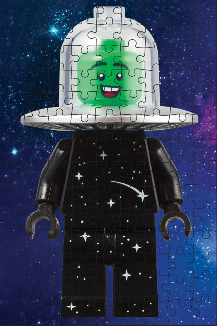 Geheime minifiguur minipuzzel – ruimte-editie