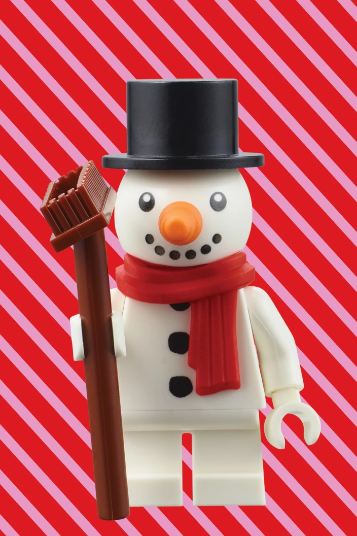 Geheime minifiguur minipuzzel – kersteditie