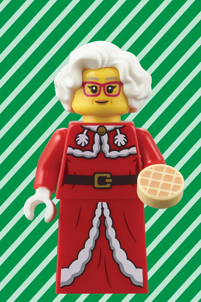 Geheime minifiguur minipuzzel – kersteditie