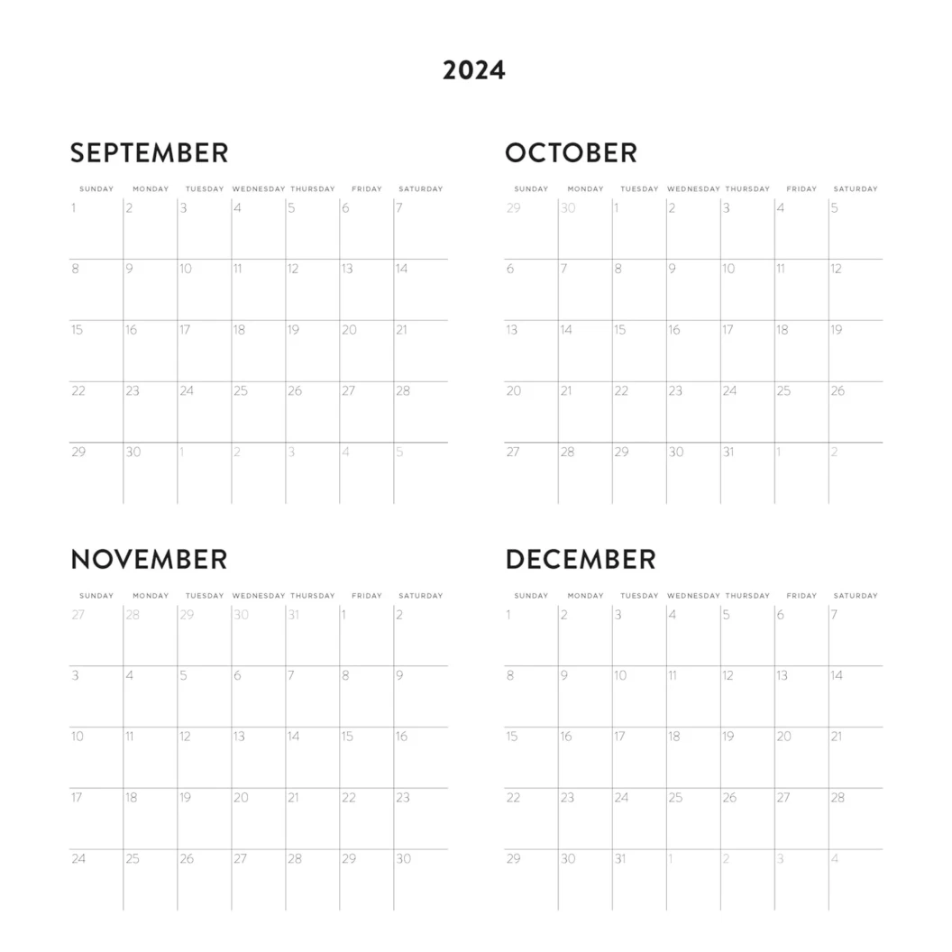 Muurkalender 2025