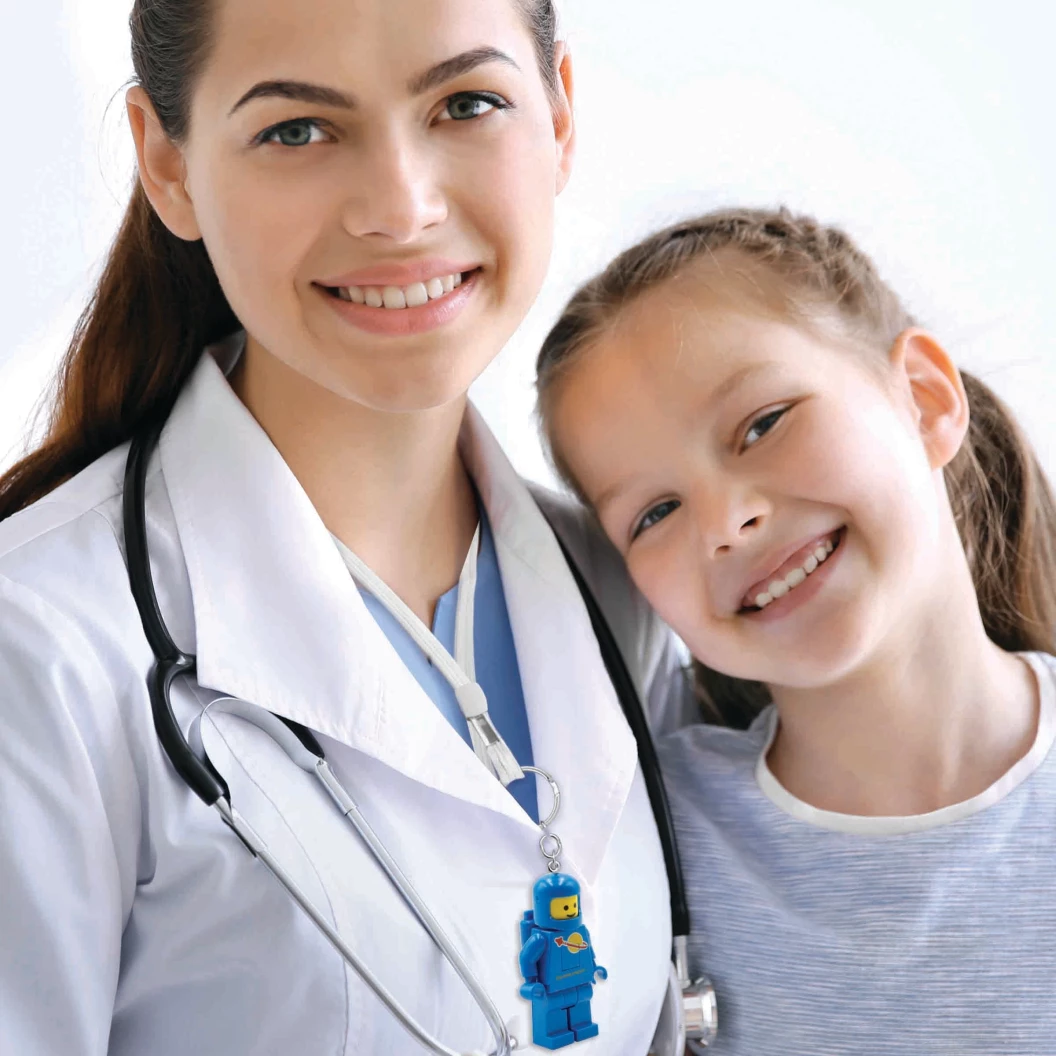 Astronaut sleutellampje - blauw