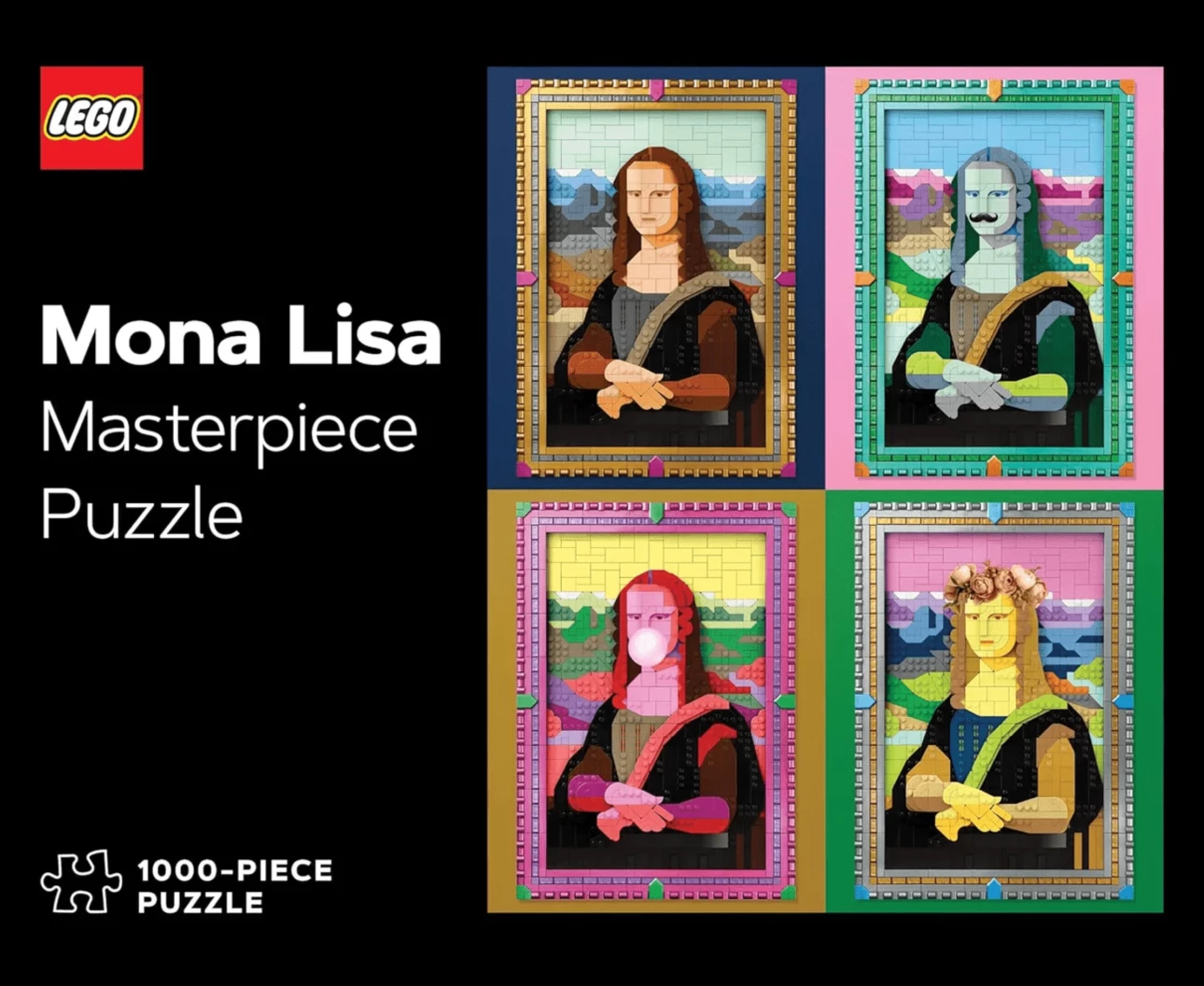 Masterpiece Puzzle: Mona Lisa puzzel van 1000 stukjes