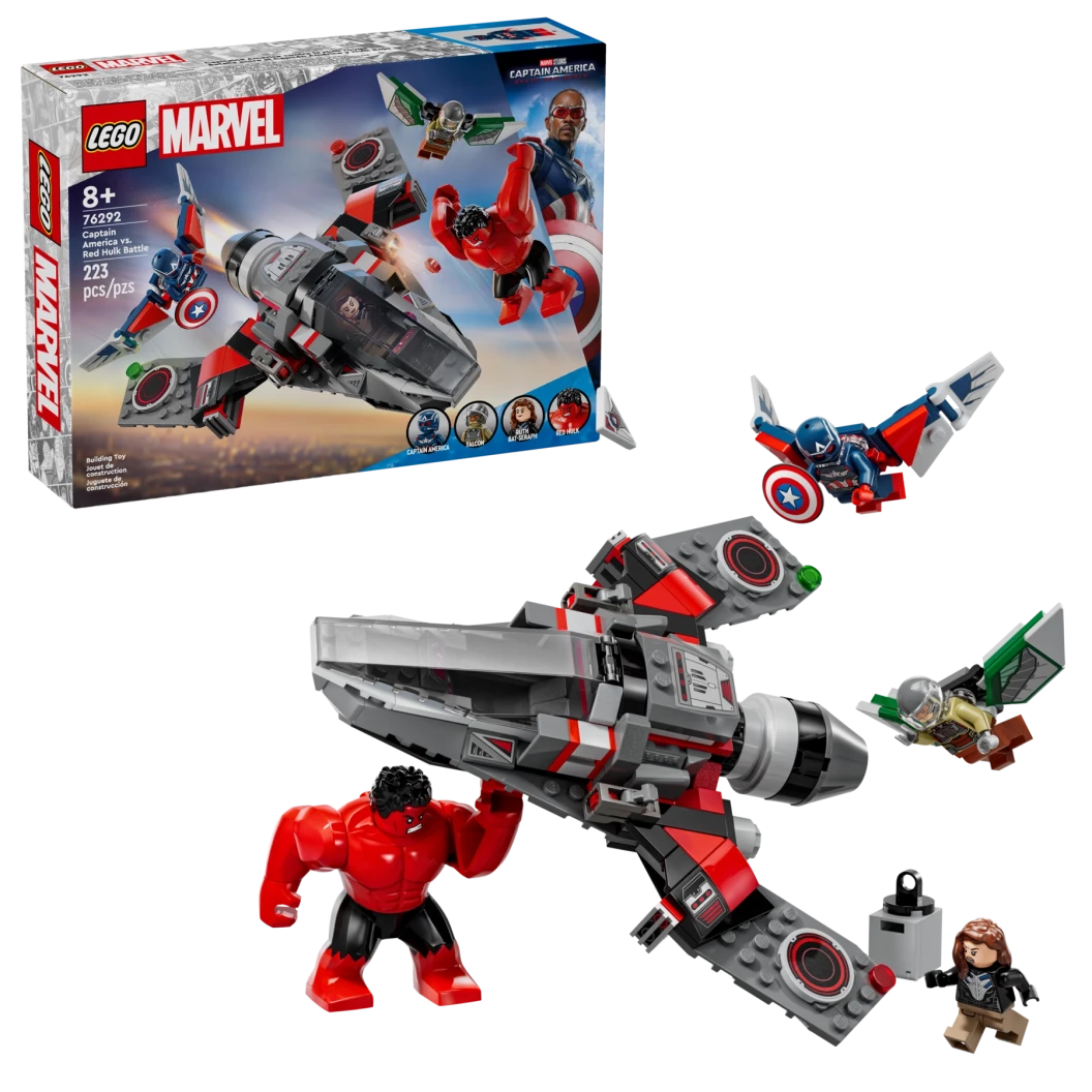 Captain America vs. Rode Hulk duel