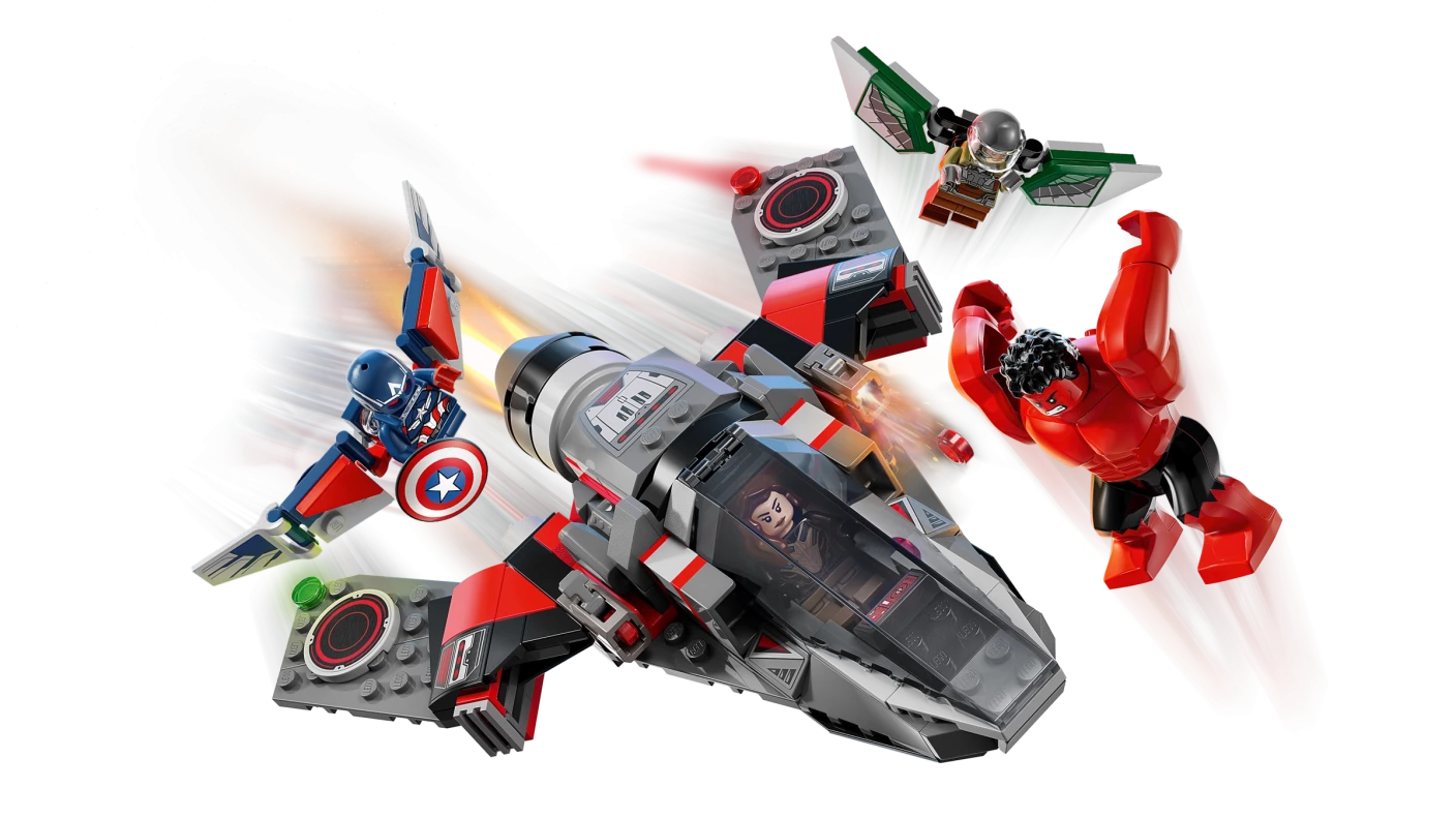 Captain America vs. Rode Hulk duel
