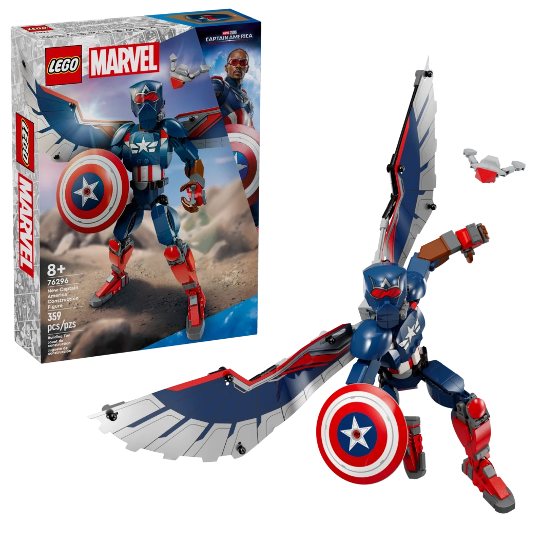 Nieuwe Captain America bouwfiguur