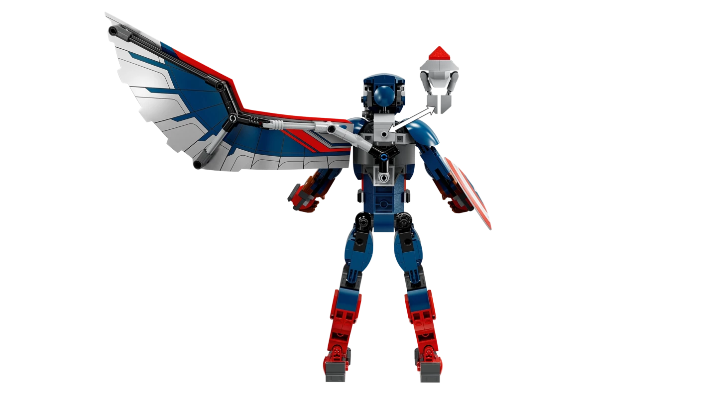 Nieuwe Captain America bouwfiguur