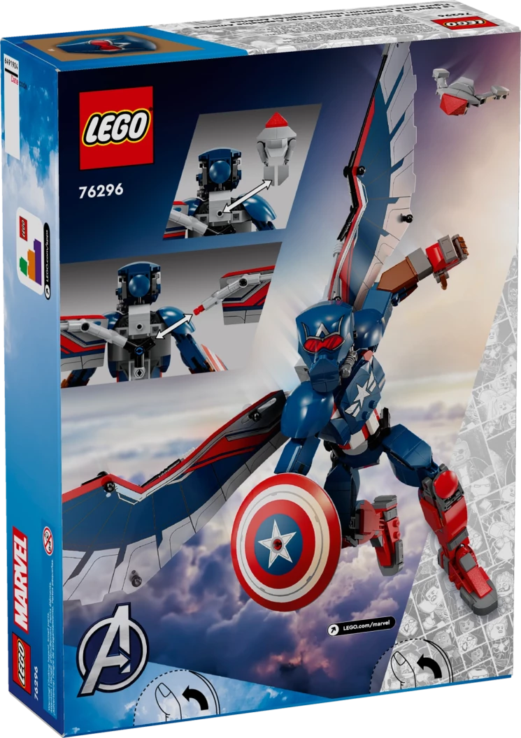 Nieuwe Captain America bouwfiguur
