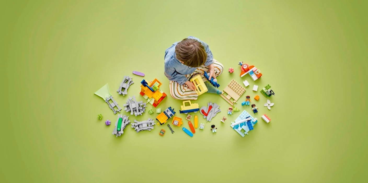 Grote interactieve buurttrein