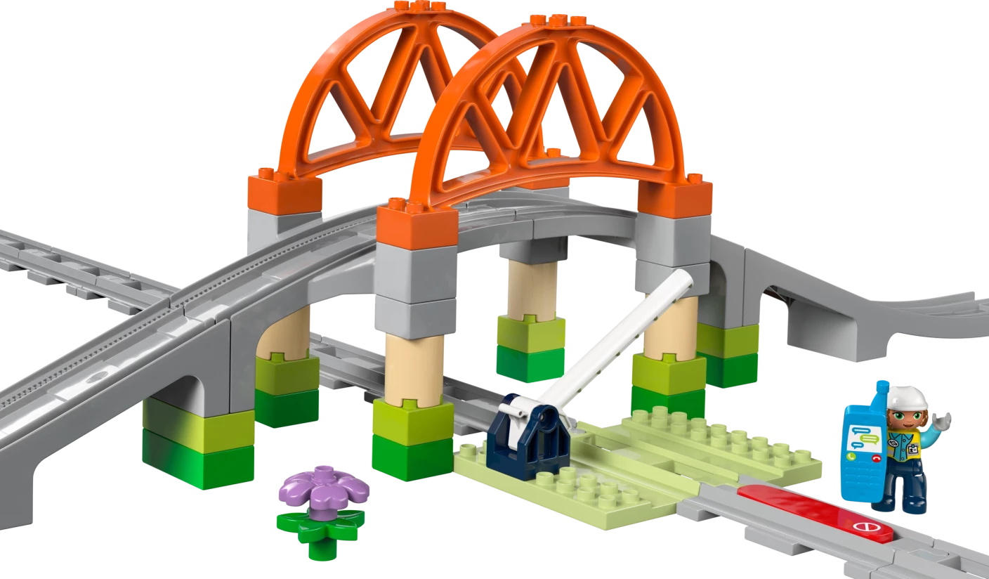 Treinbrug en rails uitbreidingsset