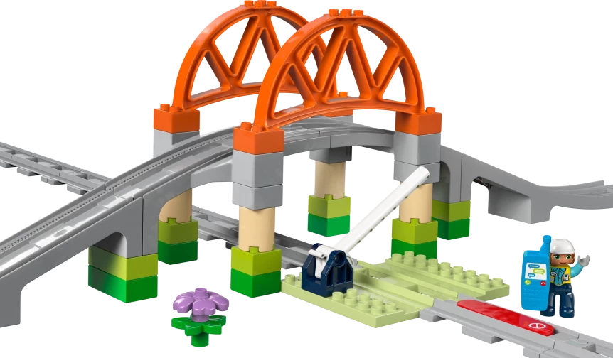 Treinbrug en rails uitbreidingsset