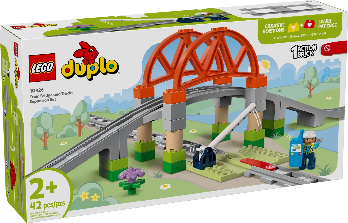 Treinbrug en rails uitbreidingsset