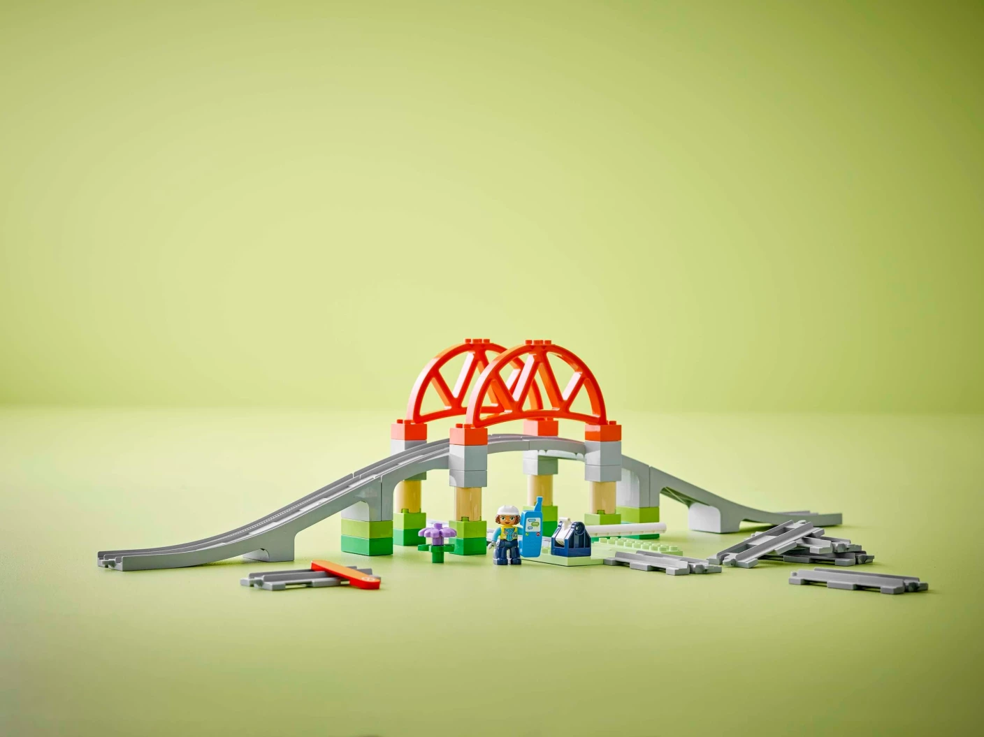 Treinbrug en rails uitbreidingsset