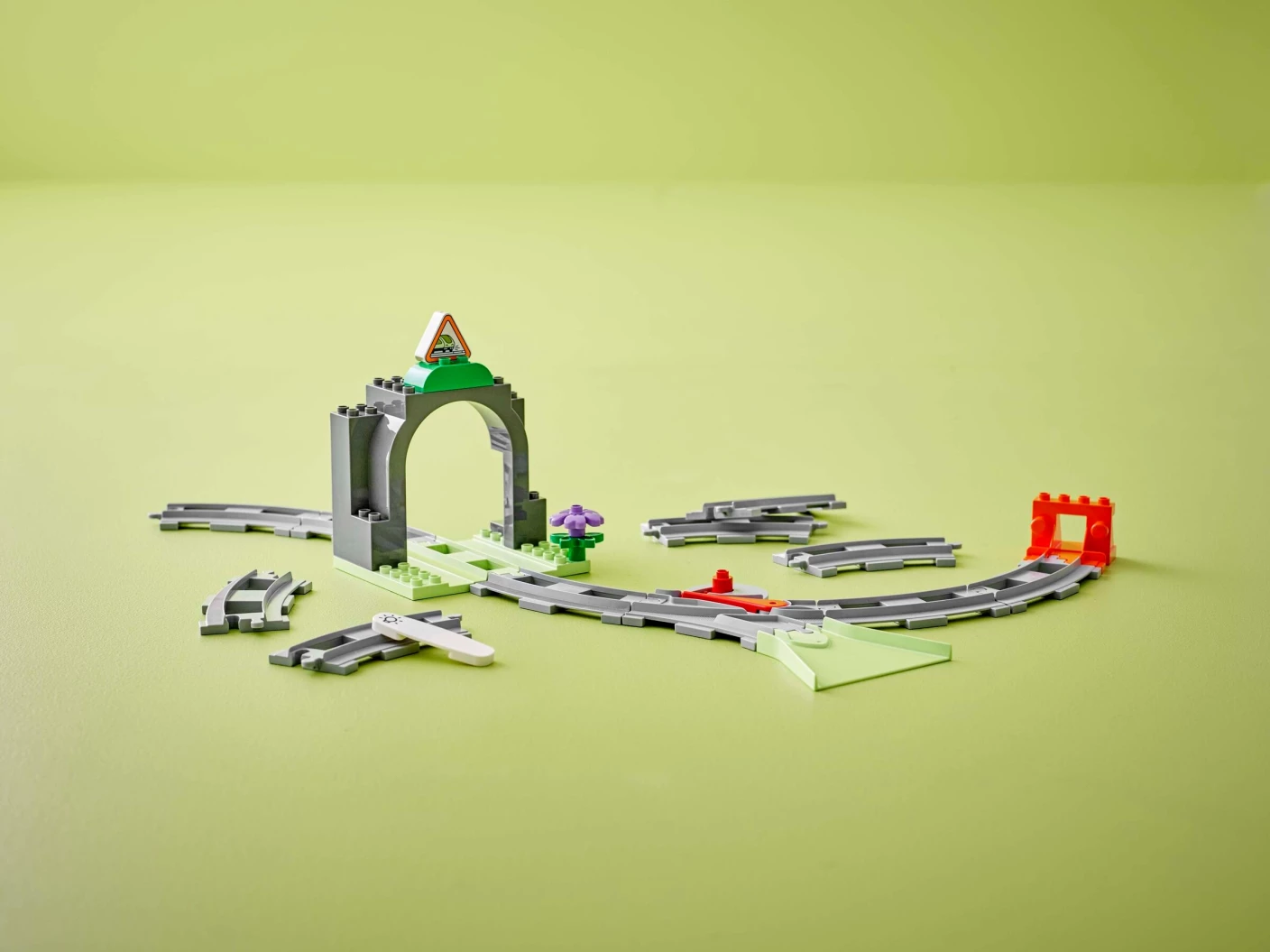 Treintunnel en rails uitbreidingsset