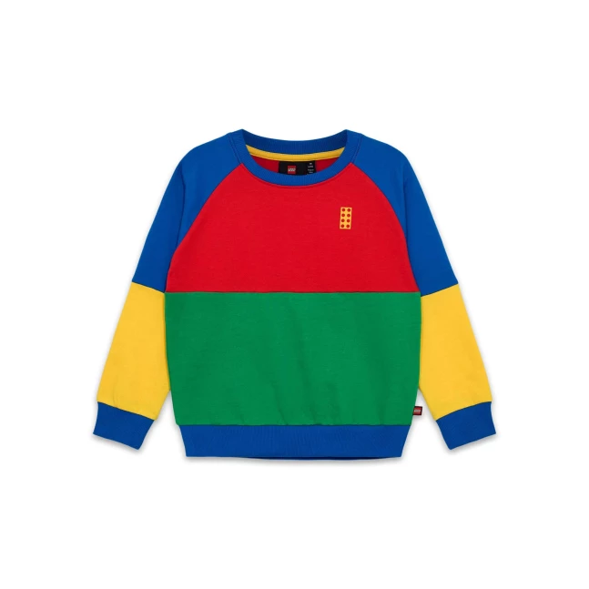 Sweatshirt met kleurvlakken voor kinderen