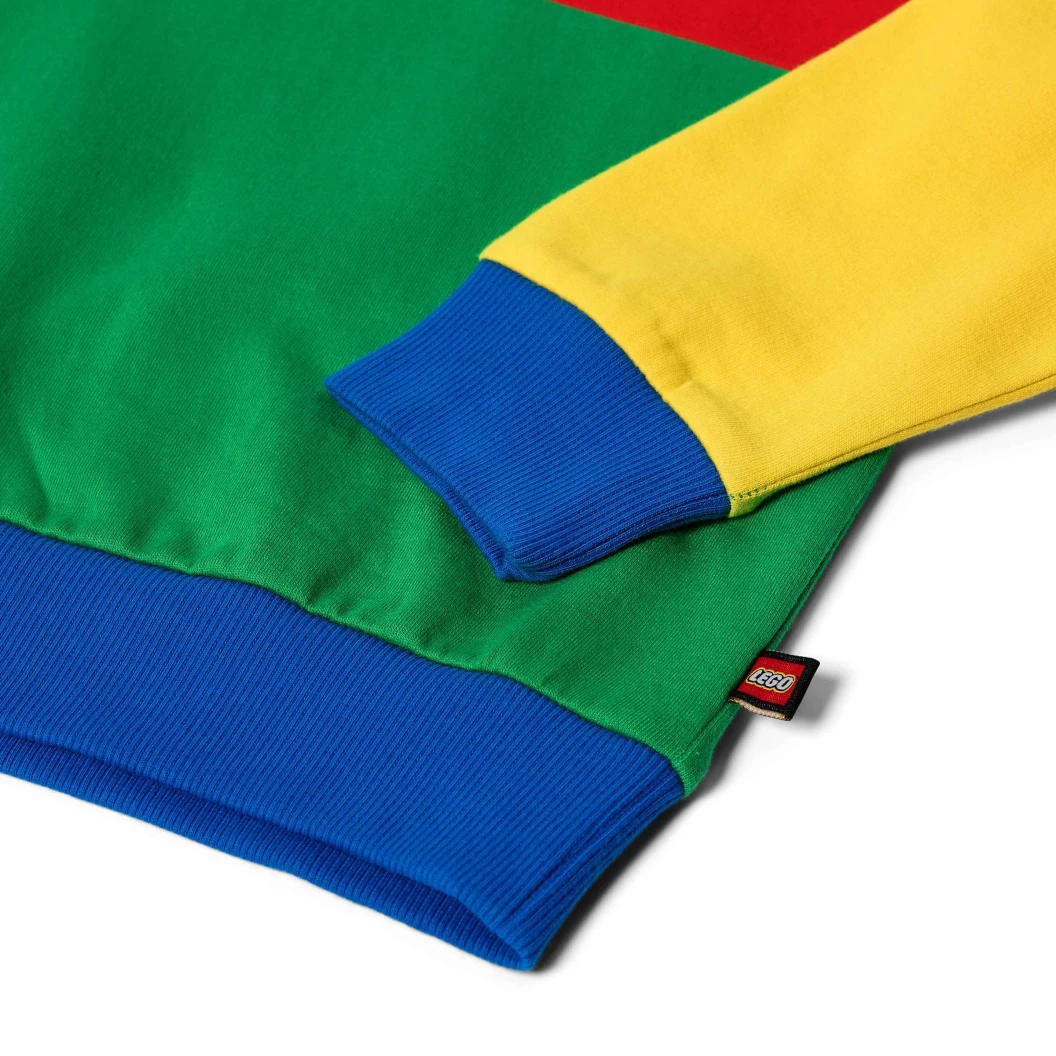 Sweatshirt met kleurvlakken voor kinderen