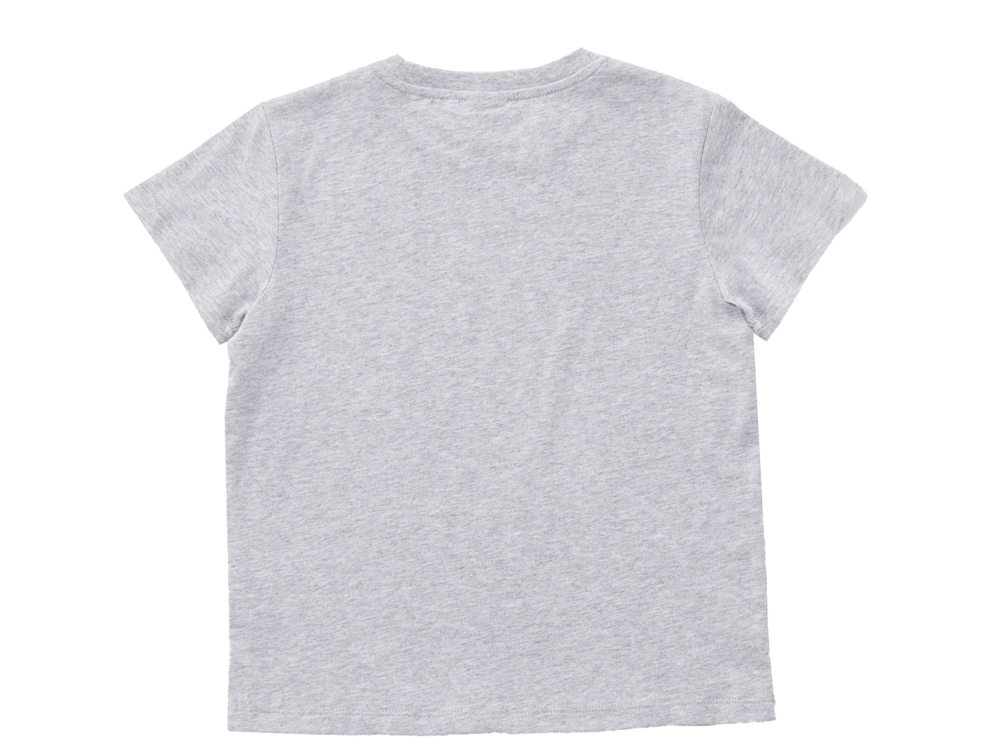 Ruimtereizigers T-shirt met korte mouwen voor kinderen – grijs gemêleerd