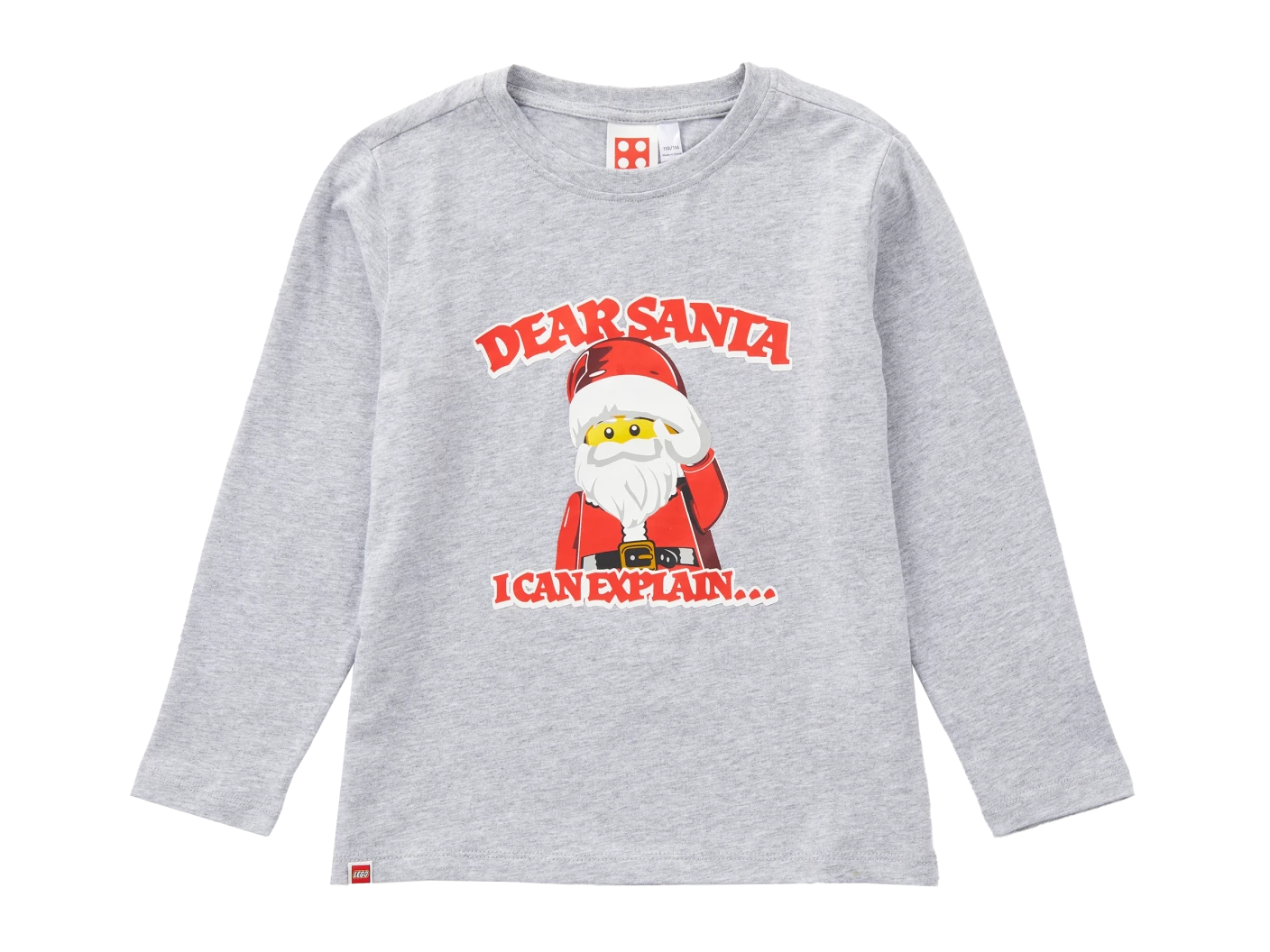 Dear Santa T-shirt met lange mouwen voor kinderen