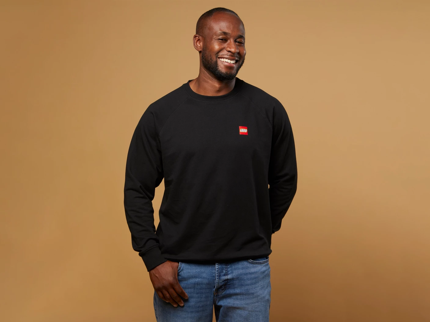 Sweatshirt – zwart
