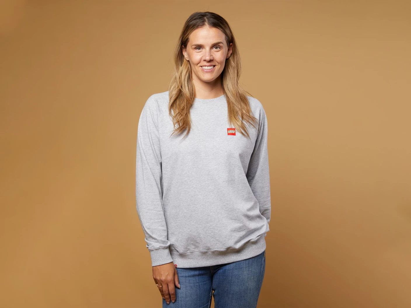 Sweatshirt – grijs gemêleerd