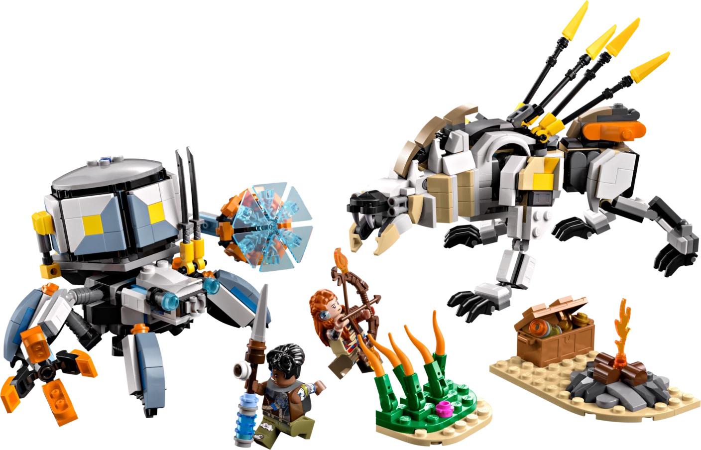 Aloy en Varl vs. Shell-Walker en Sawtooth