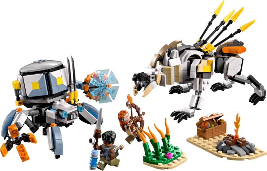 Aloy en Varl vs. Shell-Walker en Sawtooth